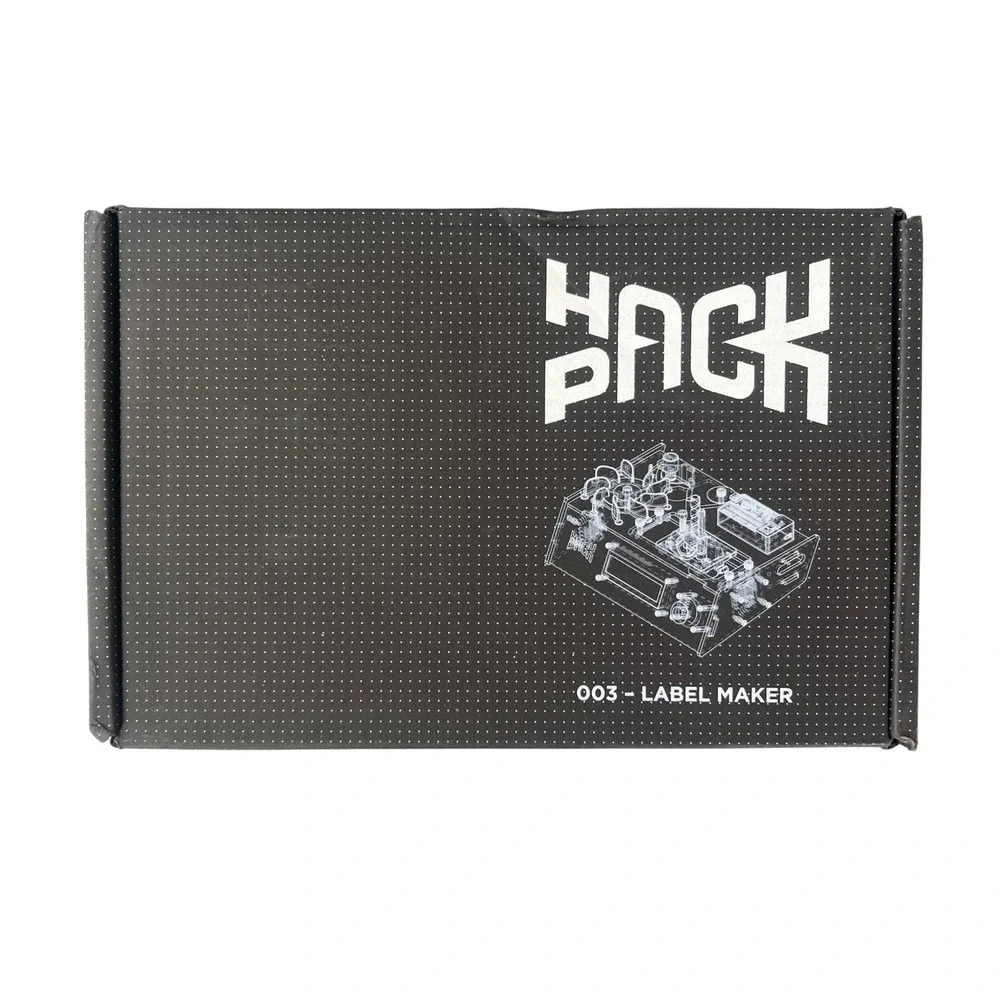 Crunch Labs Hack Pack 003 Label Maker Mark Rober STEM Building Kit New Open Box